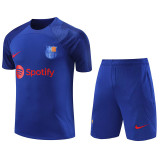 23-24 BAR Blue Training Short Suit