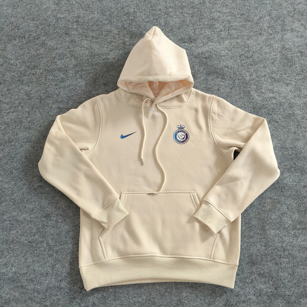 2023 Al-Nassr Ivory Hoody 米黄色(加绒-背后带7)