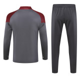 23-24 Man City Grey Half Pull Tracksuit (半拉链)