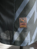 23-24 Marseille Black Grey GoalKeeper Player Version Soccer Jersey