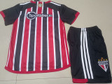 23-24 Sao Paulo Away Kids Soccer Jersey
