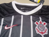 23-24 Corinthians Away Kids Soccer Jersey