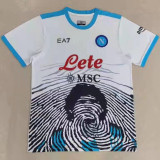 21-22 Napoli Commemorative Edition White Fans Soccer Jersey
