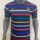 24-25 France Royal blue Training Shirts
