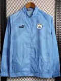 23-24 Man City Blue Windbreaker