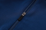 23-24 TOT Royal Blue Half Pull Tracksuit #B733(半拉链)