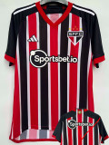 23-24 Sao Paulo Away 1:1 Fans Soccer Jersey