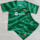 23-24 BAR Green GoalKeeper Kids Soccer Jersey