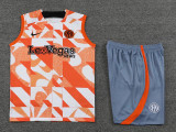 23-24 INT Orange Tank top and shorts suit
