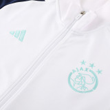 23-24 Ajax White Jacket Tracksuit #05