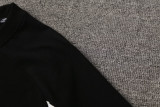 24-25 AD Black Training Short Suit #3333(100%Cotton)纯棉