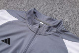 2023 AD Grey Half Pull Tracksuit Lh #2329 (半拉链)