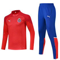 23-24 Chivas Red Half Pull Tracksuit (半拉链)