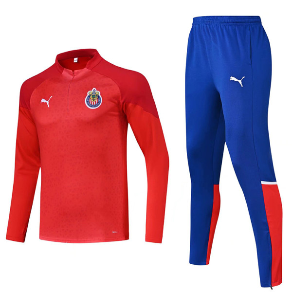 23-24 Chivas Red Half Pull Tracksuit (半拉链)