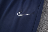 2023 NK Dark Blue Half Pull Tracksuit #2310(半拉链)