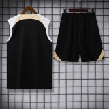 23-24 CHE Black Tank top and shorts suit