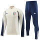23-24 Italy Beige Half Pull Tracksuit (半拉链)