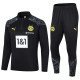 23-24 Dortmund Black Half Pull Tracksuit (半拉链)