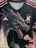 23-24 Japan Pink Black Special Edition Fans Soccer Jersey (龙与塔)