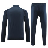 23-24 TOT Royal Blue Half Pull Tracksuit (半拉链)