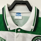 1989-1991 Celtic Home Retro Soccer Jersey