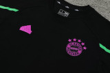 24-25 Bayern Black Training Short Suit (100%Cotton)纯棉