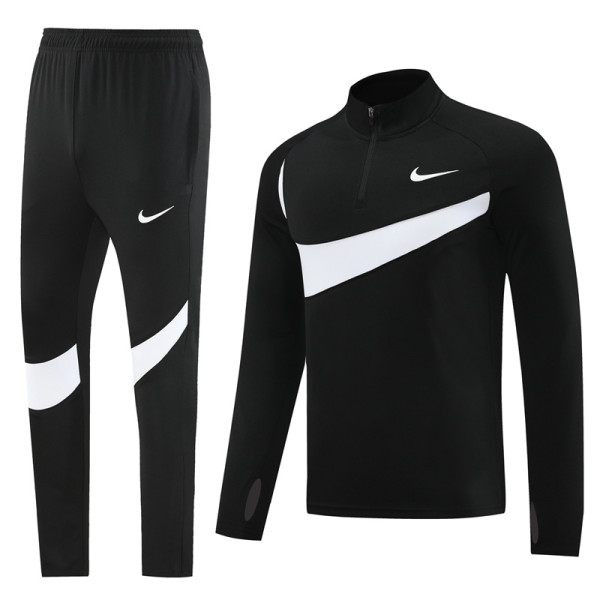 2023 NK Black Half Pull Tracksuit #NB07(半拉链)