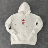 2023 Man Utd White Hoody (加绒)
