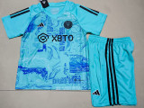 23-24 Inter Miami Blue Special Edition Kids Soccer Jersey