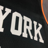 KNICKS Glory version ROSE #4 Black Top Quality Hot Pressing NBA Jersey