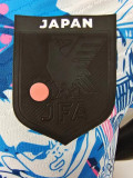 22-23 Japan Anime Edition White Player Version Soccer Jersey (领口蓝色)