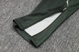 23-24 PSG Jordan Dark Green Half Pull Tracksuit #B784(半拉链)