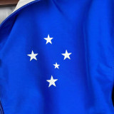 2023 Cruzeiro Blue & White Double Sided Windbreaker (双面风衣)