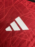 23-24 Man Utd Home Long Sleeve Player Version Soccer Jersey (长袖球员)