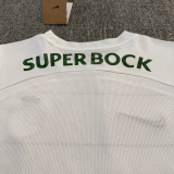 23-24 Sporting Lisbon Away Kids Soccer Jersey