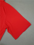 2007-2008 Man Utd home Red Retro soccer jersey(带胸前决赛字)