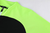 2023 NK NJ01 Black Green Kids Jacket Tracksuit (童装)
