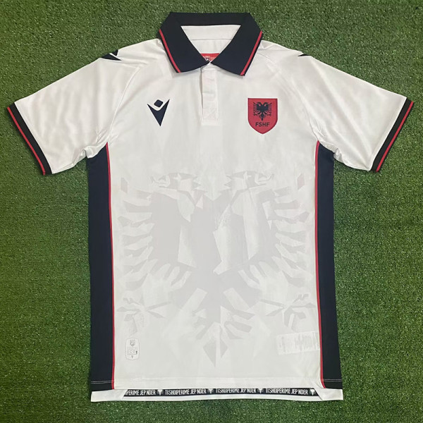 23-24 Albania Away Fans Soccer Jersey