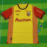 23-24 RC Lens Home Fans Soccer Jersey Print AD(全广告)