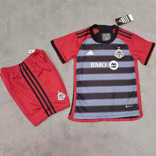 23-24 Toronto FC Home Kids Soccer Jersey