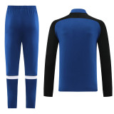 2023 NK Royal blue Half Pull Tracksuit (半拉链) #NB03 宝蓝