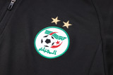 23-24 Algeria Black Half Pull Tracksuit #B709(半拉链)