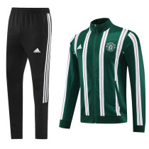 23-24 Man Utd Green Jacket Tracksuit #08