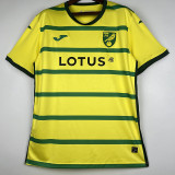 23-24 Norwich Home Fans Soccer Jersey