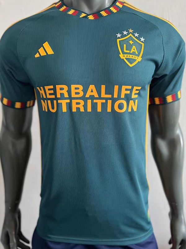 23-24 LA Galaxy Away Player Version Soccer Jersey