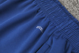 23-24 Marseille Sky Blue Half Pull Tracksuit (半拉链)