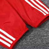 23-24 Flamengo Black Red Windbreaker