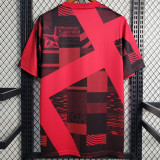 23-24 Flamengo Red Black Training shirts