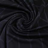 2023 AD05 Black Short-sleeved Trouser Suit