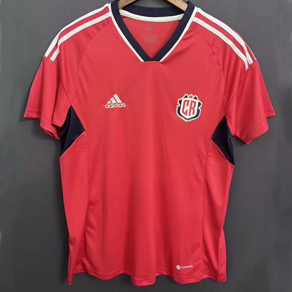 23-24 Costa Rica Home Fans Soccer Jersey